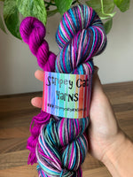 Luna - self striping sock yarn with 20g mini skein