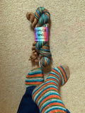 Blame it on the Weatherman ☔️ - Self Striping Sock Set with 20g Mini Skein