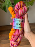 Dahlia 🌼 - Self Striping Sock Yarn with 20g Mini Skein