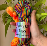 Sunshine & Rainbows 🌈 - Self Striping Sock Set with 20g Mini Skein