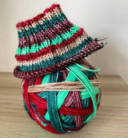 Winterberry - Self Striping Sock Yarn with 20g Mini Skein