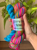 Roller Disco - Self Striping Sock Set with 20g Mini Skein