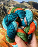 Blame it on the Weatherman ☔️ - Self Striping Sock Set with 20g Mini Skein