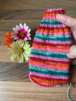 Indian Summer - self striping sock yarn with a 20g mini skein