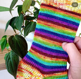 Sunshine & Rainbows 🌈 - Self Striping Sock Set with 20g Mini Skein