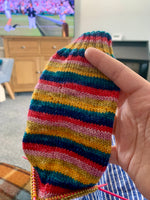 Scoops Ahoy! - self striping sock yarn with 20g mini skein