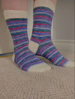 I Smell Snow ❄ - self striping sock yarn with 20g mini skein
