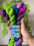 Northern Lights - Speckled Sock Set with 3x20g Mini Skeins