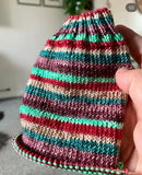 Winterberry - Self Striping Sock Yarn with 20g Mini Skein