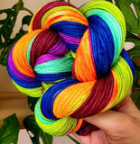 Sunshine & Rainbows 🌈 - Self Striping Sock Set with 20g Mini Skein