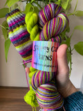 Spring Equinox - Self Striping Sock Set with 20g Mini Skein