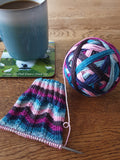 Luna - self striping sock yarn with 20g mini skein