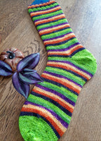I Put a Spell on You - self striping sock yarn with 20g mini skein