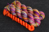 Book 3 - dispatching late January - self striping sock yarn with 20g mini skein