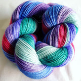 I Smell Snow ❄ - self striping sock yarn with 20g mini skein
