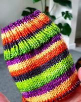 I Put a Spell on You - self striping sock yarn with 20g mini skein