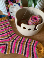 Gold ‘n’ Glow - Self Striping Sock Yarn with 20g Mini Skein
