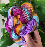 Dumbledore - dispatching late January - Self Striping Sock Yarn with 20g Mini Skein